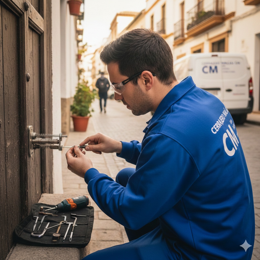 Técnico de cerrajería en Málaga de confianza